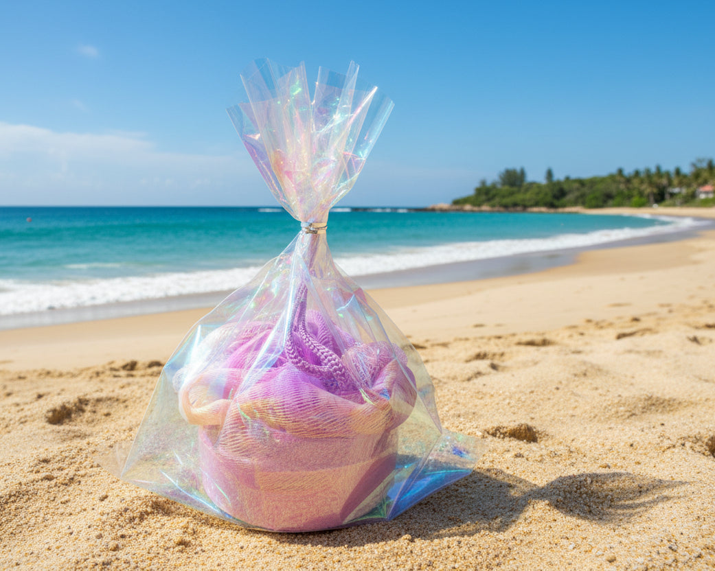 Coral Puffer Loofa Soap