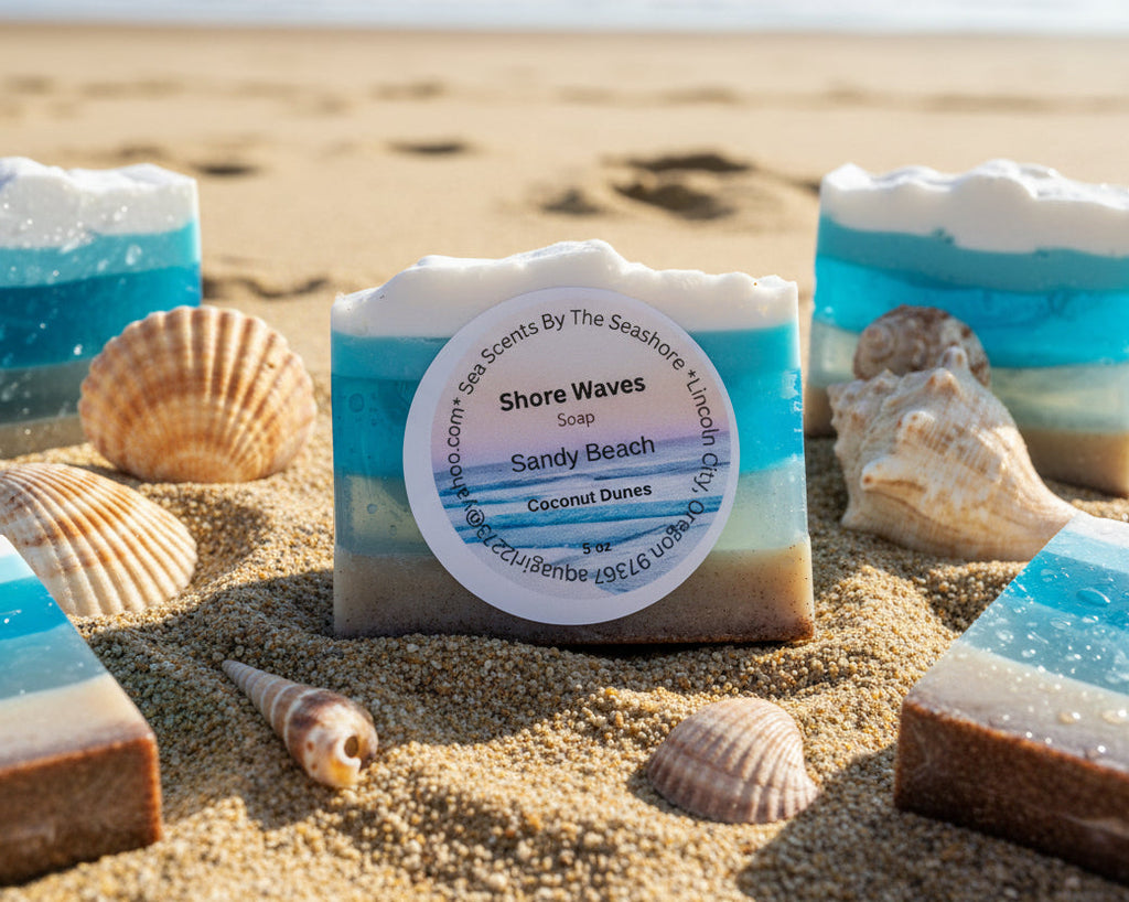 Sandy Shores Layered Soap Coconut Dunes