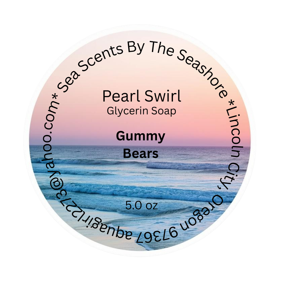 Pearl Swirl "Gummy Bear" Soap