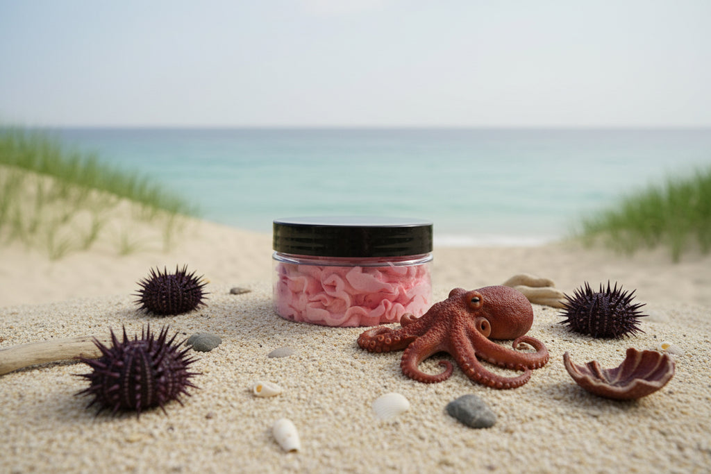 Mermaid Lagoon Luster Cranberry Blushing Body Butter