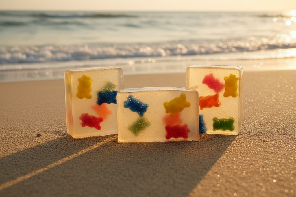 Pearl Swirl "Gummy Bear" Soap