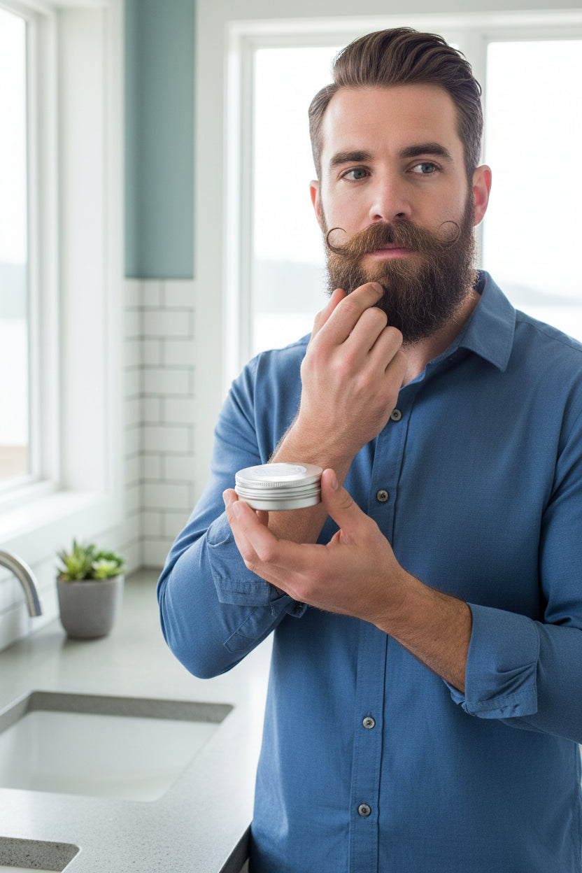 Titan's Touch Mustache Wax – Cedarwood Grapefruit