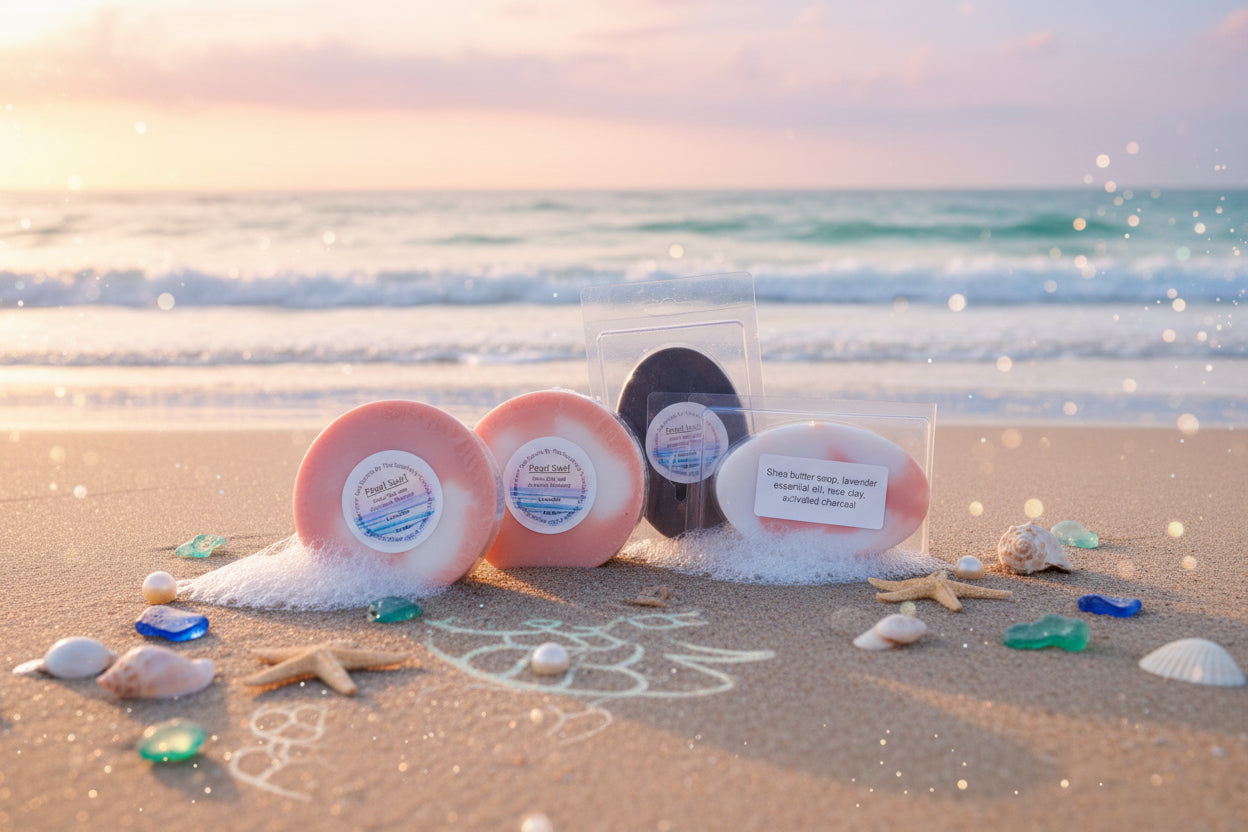 Rose  Clay and Charcoal Facial Bar